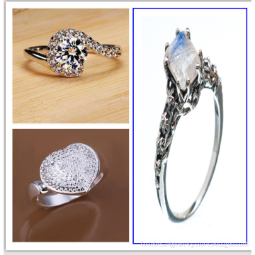 Alluring White Gold Filled CZ Women's Ring Size 6